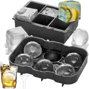 Silikónová forma na ľad 2 v 1 Ice, sivá