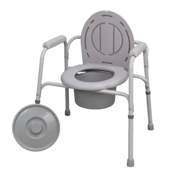 Skladacie nepojazdné toaletné WC kreslo Michael RF-805, nosnosť 120 kg