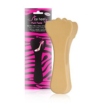 Star Heelz Pedi Feetz stielky tvarované z polyuretánovej peny do dámskej obuvi béžové