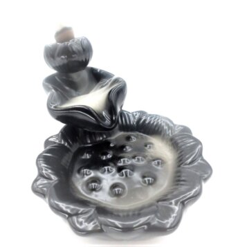 Stojan na backflow vonné kužele, Lotos