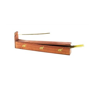 Stojan na vonné tyčinky s úložným priestorom Slon, 31cm