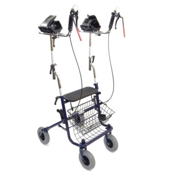 Štvorkolesové chodítko s podpornými lakťovými opierkami RS 8811