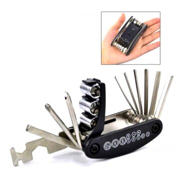 Súprava imbusových kľúčov na bicykel 16v1 - Náhľad