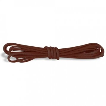 Tenké okrúhle voskované šnúrky do topánok 45cm