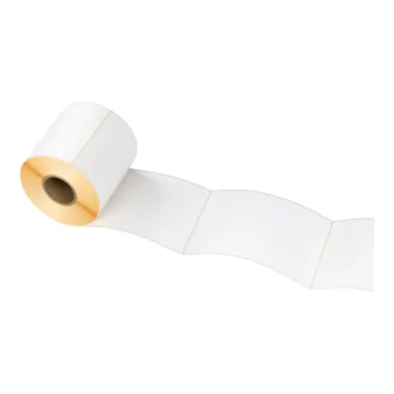 Termo etikety na kotúči 100x150 mm, 450 ks, dutinka 40 mm, biele, BPA free - Náhľad
