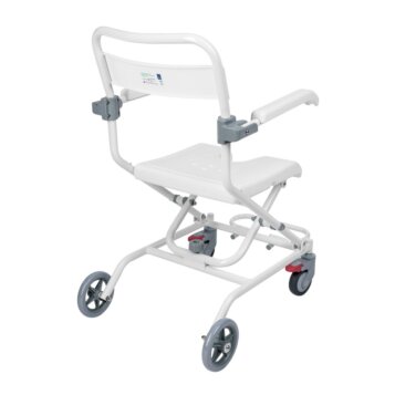 Mobilná sprchovacia stolička s opierkami na kolieskach FS 7962L - Náhľad