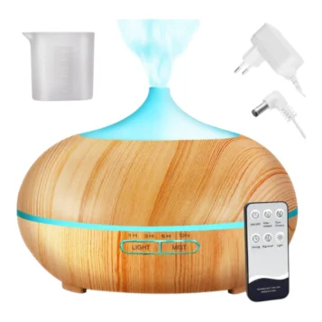 Ultrazvukový ionizátor a zvlhčovač vzduchu 300ml s diaľkovým ovládaním