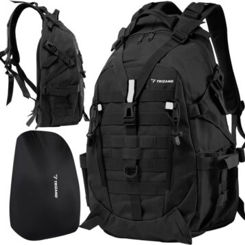 Taktický turistický uni batoh 25L čierny