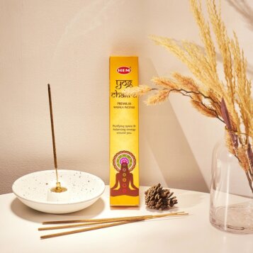 Vonné tyčinky Hem Yog Chakra, Premium Masala, 15g - Náhľad