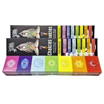 Vonné tyčinky Tribal Soul Sedem Čakier, Seven Chakras, 15g - Náhľad