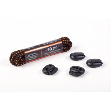 Rýchloupínacie gumené šnúrky do pracovnej obuvi Fast\'n\'Laces PRO, 90cm - Náhľad