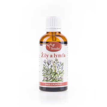 Žily a lymfa - tinktúra zo zmesi z pupeňov 50ml