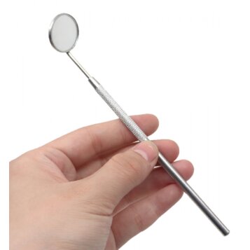 Zubné zrkadlo, nerezové zubárske náradie - Náhľad