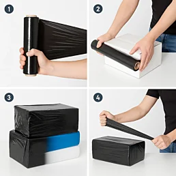 Stretch fólia ručná - 23 mikrónov, 500 mm, 2,1 Kg, 180 m - Náhľad