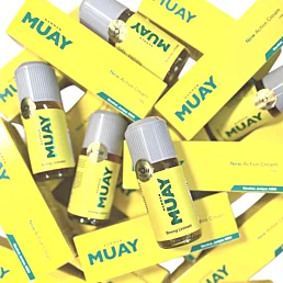 MUAY Boxing Liniment - hrejivý masážny olej - 120 ml - Náhľad