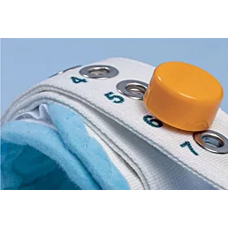 Bezpečnostné fixačné popruhy na nohy pre pacientov SALVAFIX Memory Pro - Náhľad