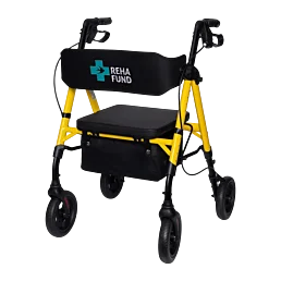 Štvorkolesové skladacie chodítko Marsylia RF-617 - nosnosť do 136 kg - Náhľad