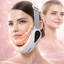 EMS liftingový prístroj na spevnenie brady a kontúr tváre s fotónovou terapiou