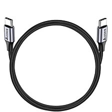 Kábel USB Typ-C PD, 2m čierny