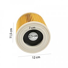 Sada náhradných vreciek do vysávača KARCHER  10ks + filter BAGSET-02