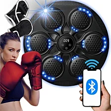 Elektronický nástenný boxerský terč s bluetooth a rukavicami - 43 cm