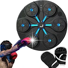 Elektronický boxerský terč s LED osvetlením a rukavicami - 35 cm