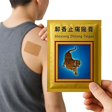 Tradičná bylinná náplasť proti bolesti Tiger - 4 ks