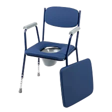 Toaletná stolička BLUE s nosnosťou do 136 kg