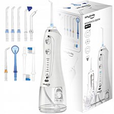 Cestovná ústna sprcha nabíjateľná s 9mi nádstavcami, WhySmile HF-11