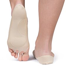 Dámske ponožky do balerín s pätovými vankúšikmi, 1 pár (2ks)