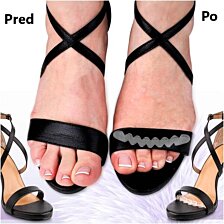 Gélové vložky do topánok na vysokom opätku zabraňujúce šmýkaniu nôh High Heels, 11x0,5 cm
