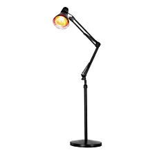 Infračervená lampa Sollux na domáce použitie čierna - 150 W