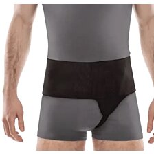 Jednostranný pás na slabinovú prietrž "AXILMAX" O-1408, ľavý, čierny