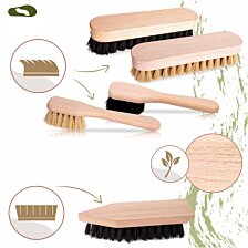 Súprava kefy na starostlivosť o koženú obuv, ShoeClinic 5v1