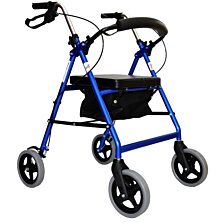 4-kolesové chodítko so sedátkom skladateľné IMPALA - nosnosť 150kg