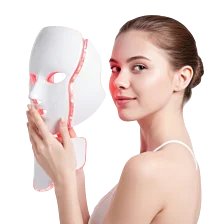 LED maska 7 farieb na tvár a krk – profesionálna fotónová terapia pre omladenie pleti