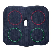 Masážny vankúš na sedenie s funckiou vyhrievania