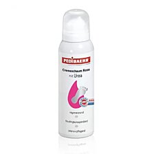 Pedibaehr krémová pena ružová s ureou, na veľmi suchú, hrubú pokožku nôh, 125 ml