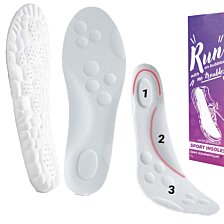 Penové športové tlmiace vložky do topánok super mäkké