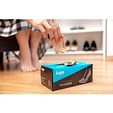 Ponožky ťapky univerzálnej veľkosti na skúšanie obuvi try socks 144 ks