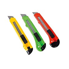 Sada nožov s výsuvnými čepeľami SharpCut, 3 ks