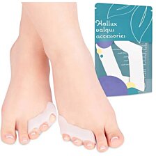 Separátor malíčka na nohe na 3 prsty, 2ks