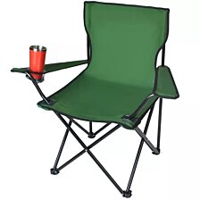 Skladacia rybárska stolička s držiakom na pohár Fishing Chair