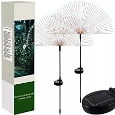 Solárna záhradná lampa Dandelion, 89 x 54 cm