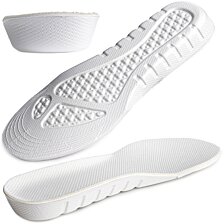 Vyvýšené vložky do topánok s penou absorbujúcou nárazy, 15 mm