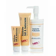 Zásaditý krém na nohy s pH hodnotou 8,0 pre diabetikov Fußfit