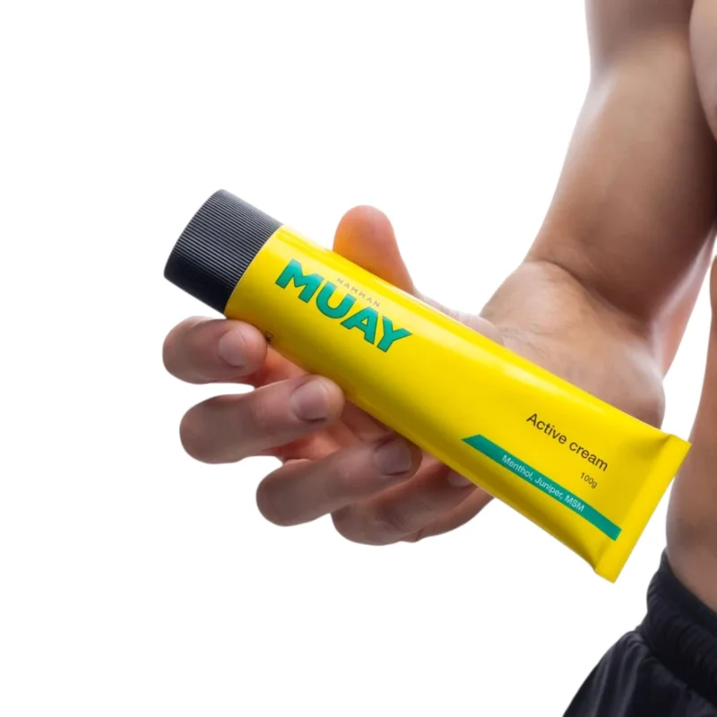Aplikácia MUAY Active krému na ruku