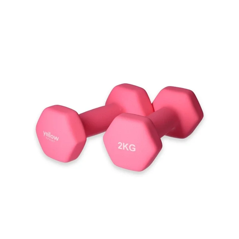 Činky ružové 2kg