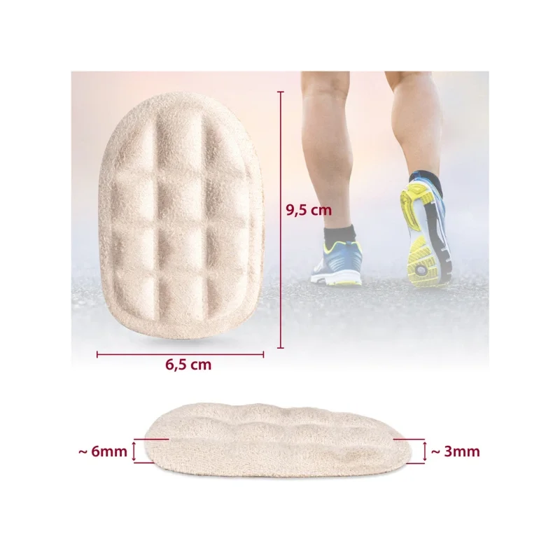 silikónové podpätky proti bolesti päty
