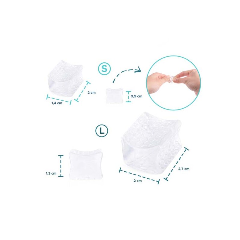 silikónový klin hallux valgus